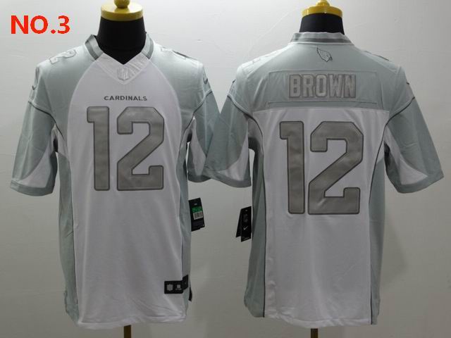 Men's Arizona Cardinals #12 John Brown Jersey NO.3;